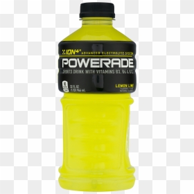 20 Oz Powerade Lemon Lime, HD Png Download - powerade png
