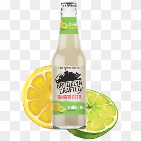 Lemon Lime Product - Brooklyn Crafted Lemon Lime Ginger Beer, HD Png Download - lemon lime png