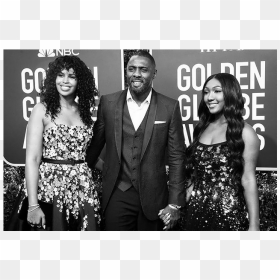 Sandra Oh And Jodie Come - Golden Globe Awards In 2020 Red Carpet, HD Png Download - idris elba png