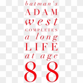 Glamour Of Grammar, HD Png Download - adam west batman png