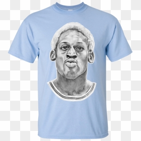 Dennis Rodman Drawing, HD Png Download - dennis rodman png