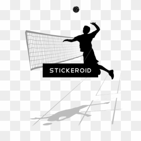 Volleyball Spike , Png Download - Tchoukball, Transparent Png - gangsta png