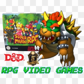 Mario Rpg Dnd 5e Bowser - Mario Rpg Bowser, HD Png Download - mario fireball png