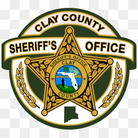 Transparent Sheriff Png - Clay County Sheriff Logo, Png Download - sheriff png
