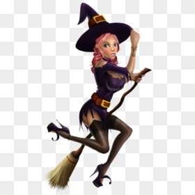 Halloween Sexy Witch - Pngs Of Sexy Witch, Transparent Png - sexy witch png