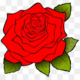 White Rose Svg Clip Arts - Red Rose Icon, HD Png Download - rose clip art png