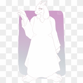 I’m A Little Bit Tired , But Here Goes Another Fanart - Illustration, HD Png Download - undertale toriel png