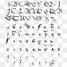 Svg Free Library Curry Drawing Cursive - Cool Cursive Fonts, HD Png Download - cool line png