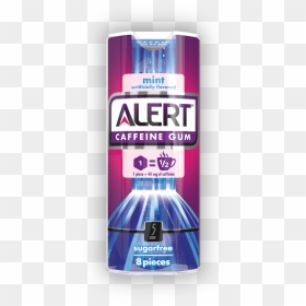 Alert Caffeine Gum Mars Wrigley - Chewing Gum, HD Png Download - mint candy png