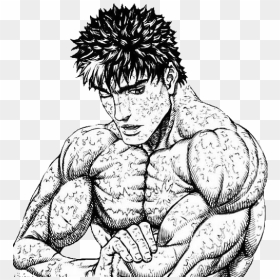 #berserk #guts #freetoedit - Guts Berserk Happy, HD Png Download - berserk guts png