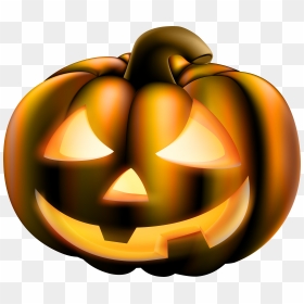 Halloween Scary Pumpkin Png Clip Art Image - Scary Pumpkin Clip Art, Transparent Png - halloween pumpkins png