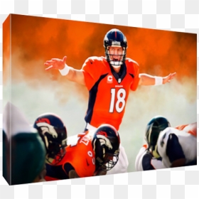 Kick American Football, HD Png Download - denver broncos helmet png