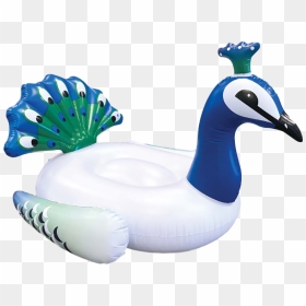 Inflatable Peacock Pool Floatie - Paw Materac Do Pływania, HD Png Download - floatie png