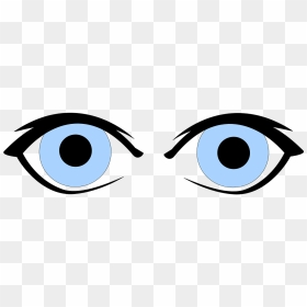 Eye Contact Clipart, HD Png Download - eye drawing png