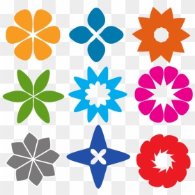 Logotype Design Shapes - Vector Segmented Circle, HD Png Download - shapes design png