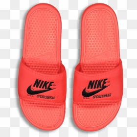 Nike Benassi "just Do It - Flip-flops, HD Png Download - nike just do it png
