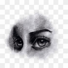 Transparent Eye Drawing Png - Sketch About Beti Padhao Beti Bachao In Eyes, Png Download - eye drawing png
