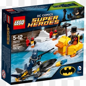 Batman- The Penguin Face Off - Lego 76010, HD Png Download - batman face png