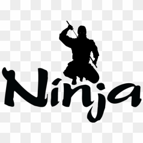Thumb Image - Black And White Ninja Logo, HD Png Download - ninja logo png