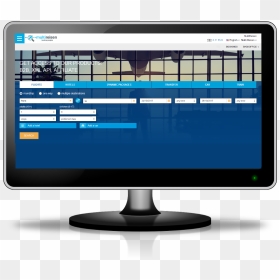Computer Monitor, HD Png Download - blank computer screen png