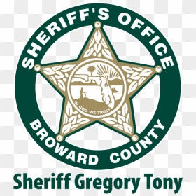 Broward County Sheriff's Office Logo Png, Transparent Png - sheriff png