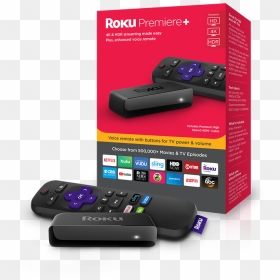 Roku Premiere Plus - Roku Premiere Remote Headphone Jack, HD Png Download - roku icon png