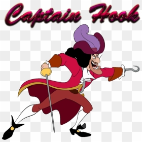 Captain Hook Png Clipart - Captain Hook Disney Svg, Transparent Png - captain hook png