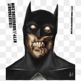 Zombie Batman, HD Png Download - batman face png