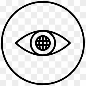 Eye Mission Vision View Internet Web Search - Vision And Mision Icon Png, Transparent Png - eye drawing png