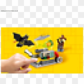 Good Quality New Lego Scarecrow Fearful Face Off Construction - Lego Batman Strach Na Wróble, HD Png Download - batman face png