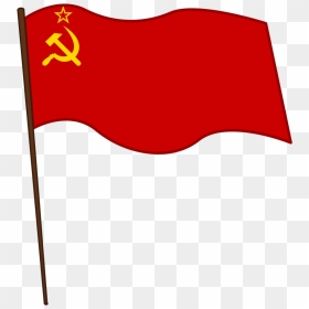 O Cão Que Fuma - Soviet Flag Transparent Background, HD Png Download - soviet union flag png