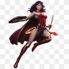 Wonder Woman Comic Art, HD Png Download - ryu hayabusa png