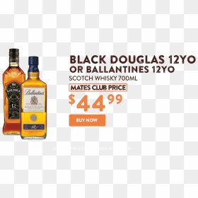 Black Douglas Scotch Whisky , Png Download - Glass Bottle, Transparent Png - whisky png