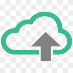 Cloud Upload Vector Icon - Icon Upload Cloud Vector, HD Png Download - traffic icon png