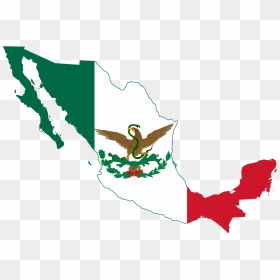 Mexican Flag Clipart - Flag Of Mexico, HD Png Download - mexican eagle png
