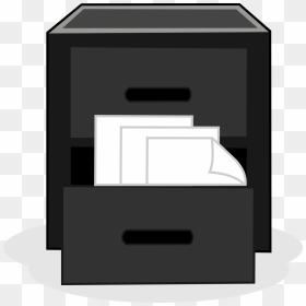 Cabinet Drawer Clipart, HD Png Download - file cabinet png
