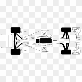 Formula 1 Car Top Down , Png Download - F1 Car Top Down, Transparent Png - car outline png