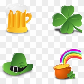 Clipart - Never Iron A Four Leaf Clover, HD Png Download - st patricks day border png