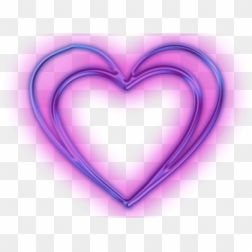 Heart Icons Neon - Heart Icon Neon Png, Transparent Png - snapchat icons png