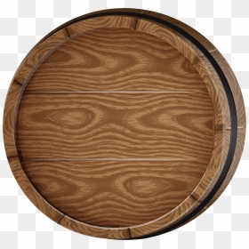 Wooden Barrel Png , Png Download - Wooden Barrel Top Png, Transparent Png - wooden png