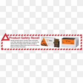 Product Safety Recall - Triangle, HD Png Download - beretta logo png