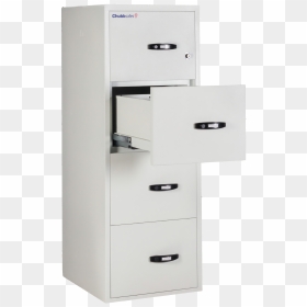 Drawing File Filing Cabinet - Drawer, HD Png Download - file cabinet png