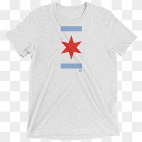 T-shirt, HD Png Download - chicago star png