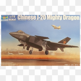 J-20 Fighter Chinese Mighty Dragon - Самолета J 20, HD Png Download - f-35 png