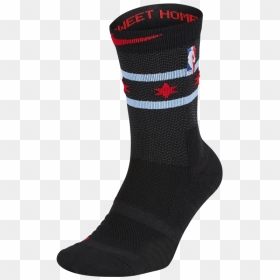 Nike Nba Chicago Bulls Elite Crew Socks For £15 - Nbaallstar Socks Chicago, HD Png Download - chicago star png
