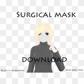 Surgical Mask From Yangire-sama Picture Source And - Birthday Calendar, HD Png Download - surgical mask png