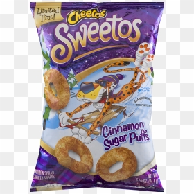 Cheetos Sweetos Cinnamon Sugar Puffs Cinnamon Sugar - Cinnamon Sugar Cheetos Sweetos, HD Png Download - chester cheetah png
