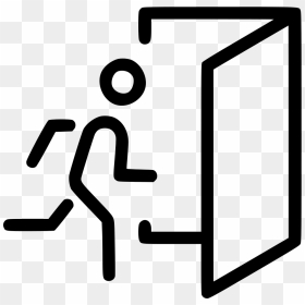 Out Exit Emergency Logout Svg Png Icon Free Download - Clip Art, Transparent Png - exit icon png