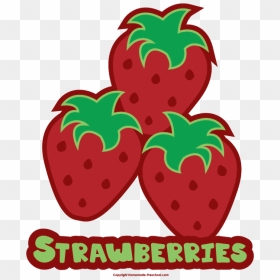 Free Food Groups Click - Transparent Background Strawberry Clipart, HD Png Download - strawberry clipart png
