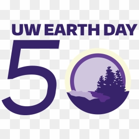 Uw Earth Day 50th Logo - Earth Day 2020 Logo, HD Png Download - washington huskies logo png